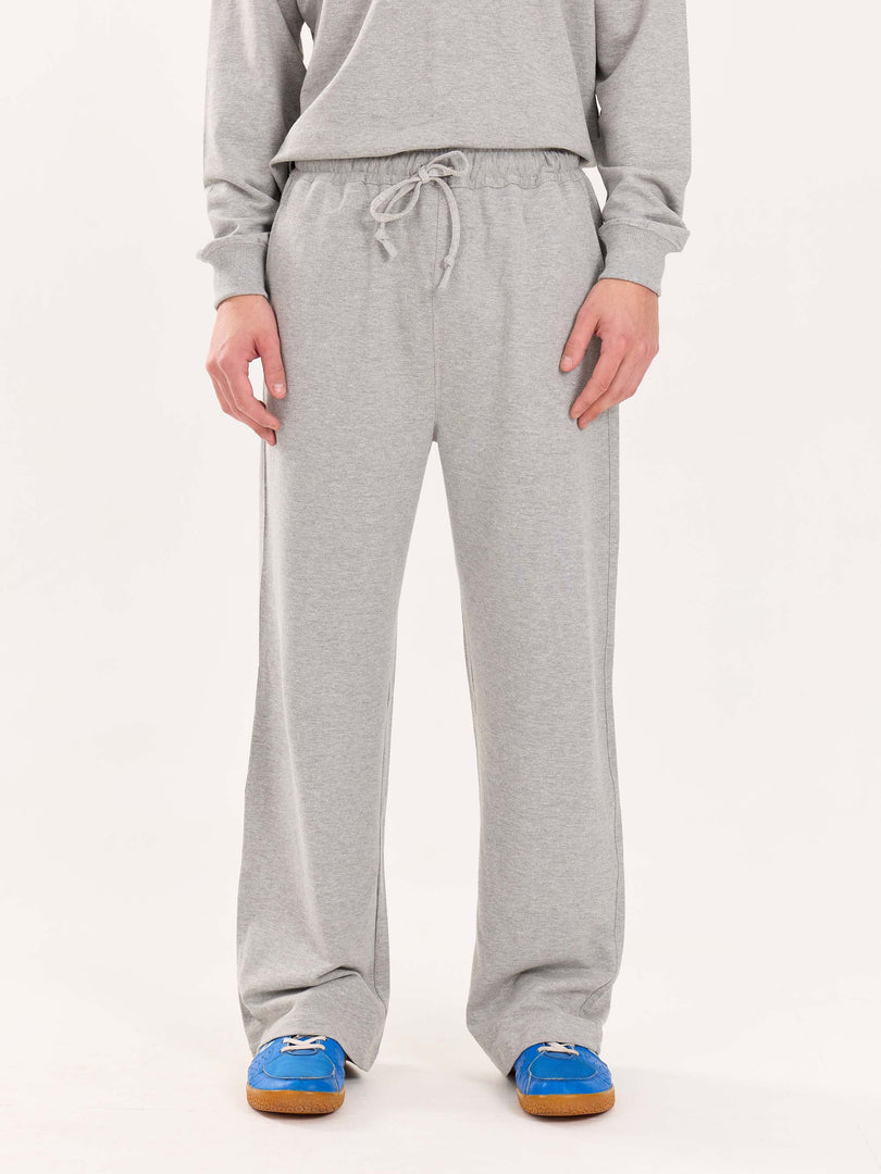 Loose Fit Marl Grey Sweatpants