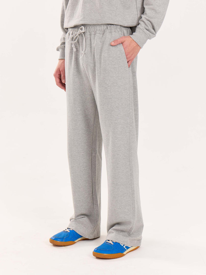 Loose Fit Marl Grey Sweatpants