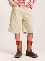 Load image into Gallery viewer, Cream Jorts