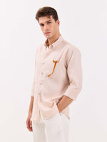 Load image into Gallery viewer, Very Light Pink Irish Linen Shirt
