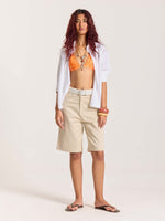 Load image into Gallery viewer, Cream Jorts