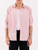 Load image into Gallery viewer, Relaxed Fit Red Striped Shirt
