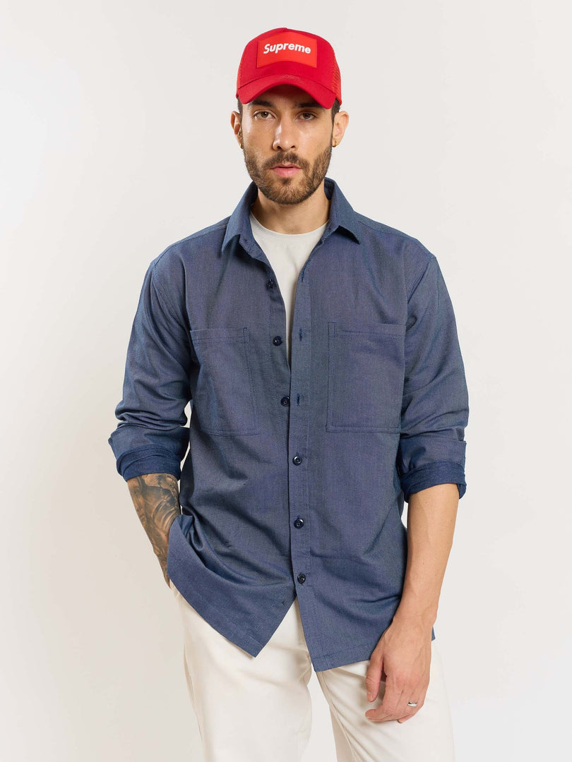 Chambray Overshirt