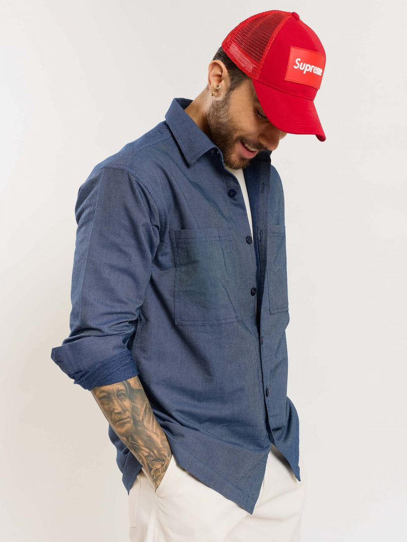 Chambray Overshirt