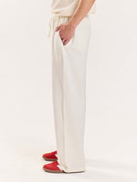 Load image into Gallery viewer, Loose Fit Off White Sweatpants
