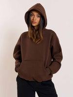 Load image into Gallery viewer, Dark Brown Cropped Fit Hoodie
