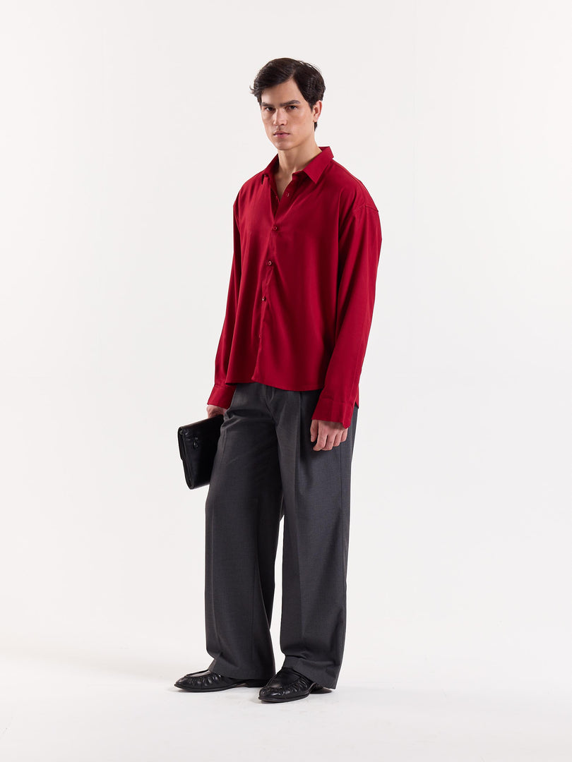 Garnet - Drape Shirt