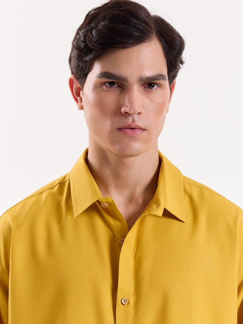 Golden Topaz - Drape Shirt