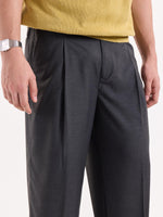 Load image into Gallery viewer, Grey Baggy Fit Trousers