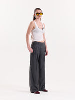 Load image into Gallery viewer, Grey Baggy Fit Trousers