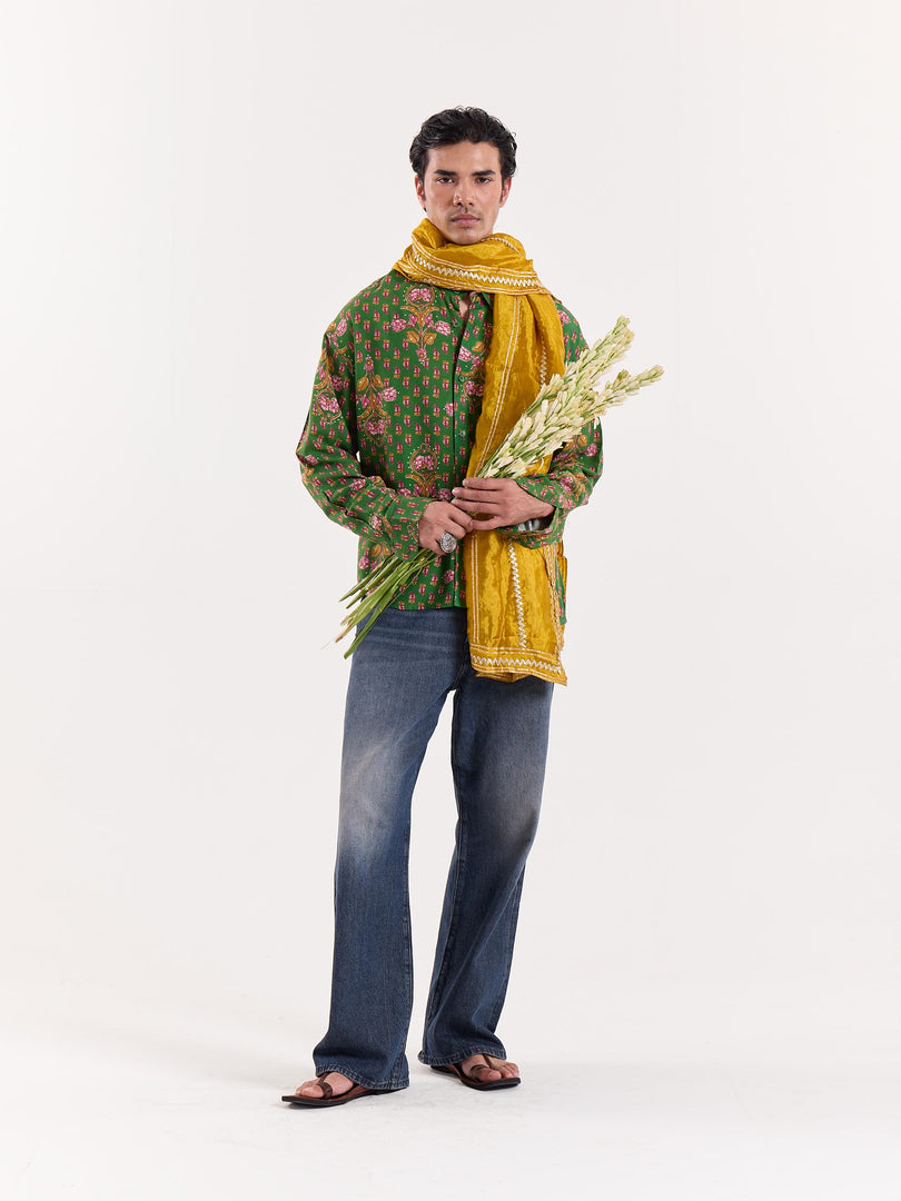 Gulbagh - Cropped Shirt