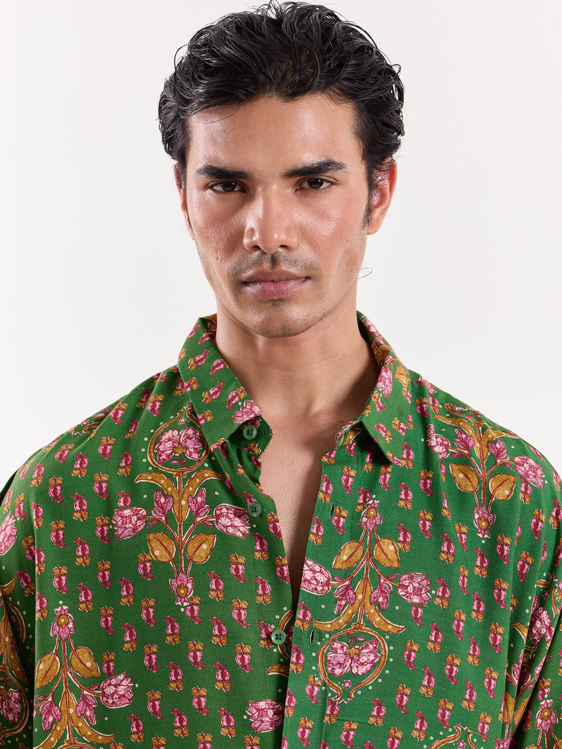Gulbagh - Cropped Shirt