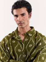 Load image into Gallery viewer, Hari Bandhani - Cropped Shirt