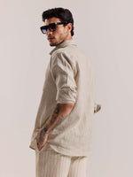 Load image into Gallery viewer, Natural Irish Linen Shirt
