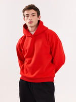 Load image into Gallery viewer, Red Cropped Fit Hoodie ( Pre-Order )