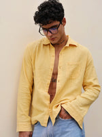 Load image into Gallery viewer, Yellow Gauze Holiday Shirt ( Pre-Order )