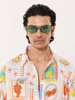 Load image into Gallery viewer, Juicy Days Printed Cropped Shirt