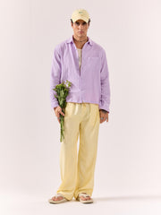 Lavender Gauze Holiday Shirt