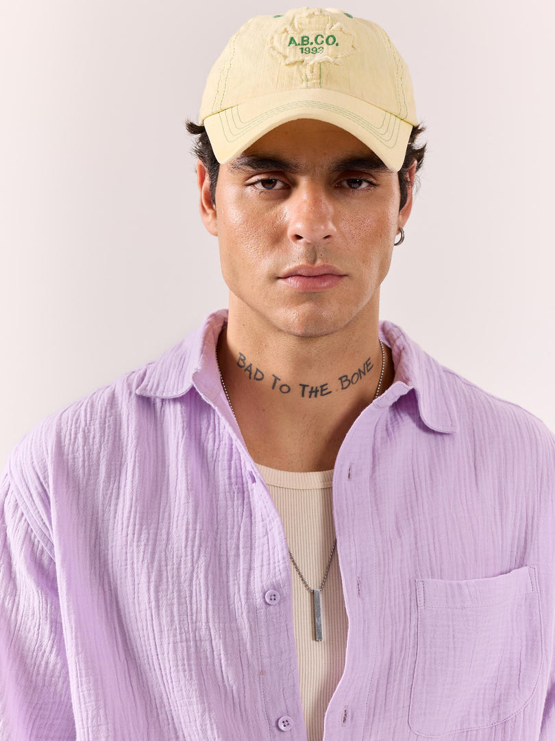 Lavender Gauze Holiday Shirt