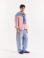 Load image into Gallery viewer, Light Pink Corduroy Oversized Shirt