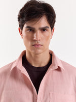 Load image into Gallery viewer, Light Pink Corduroy Oversized Shirt