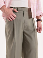 Load image into Gallery viewer, Light Sage Baggy Fit Trousers