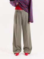 Load image into Gallery viewer, Light Sage Baggy Fit Trousers