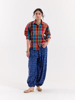 Load image into Gallery viewer, Madras Plaid Checkered Cropped Shirt