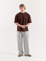 Load image into Gallery viewer, Marl Grey Loose Fit Sweatpants