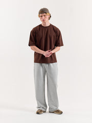 Marl Grey Loose Fit Sweatpants