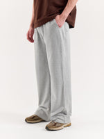 Load image into Gallery viewer, Marl Grey Loose Fit Sweatpants