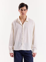 Load image into Gallery viewer, Natural Pearl - Drape Shirt