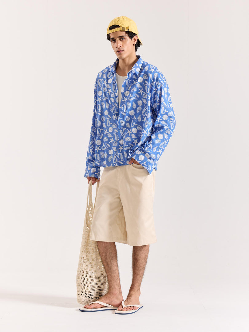 Lost in the Ocean Printed Shirt