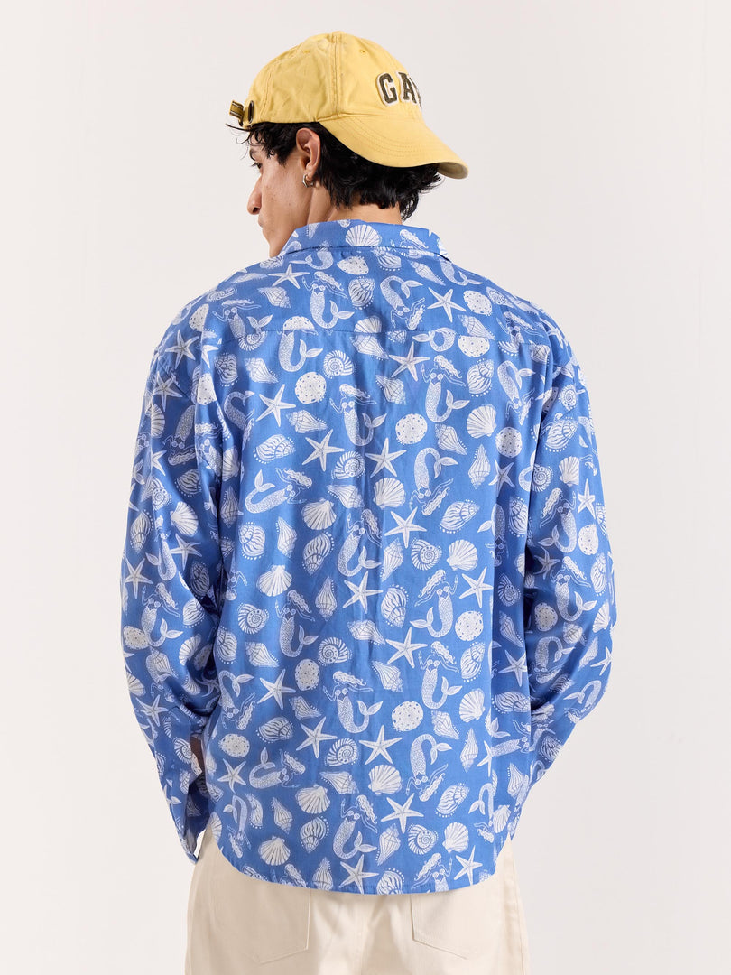 Lost in the Ocean Printed Shirt