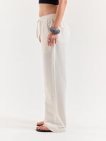 Load image into Gallery viewer, Off White Loose Fit Sweatpants