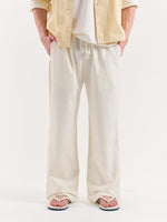 Load image into Gallery viewer, Off White Loose Fit Sweatpants