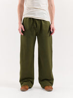 Load image into Gallery viewer, Olive Green Loose Fit Sweatpants