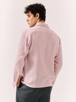 Load image into Gallery viewer, Pale Pink Gauze Holiday Shirt