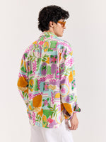 Load image into Gallery viewer, Paradise Postcard Printed Shirt