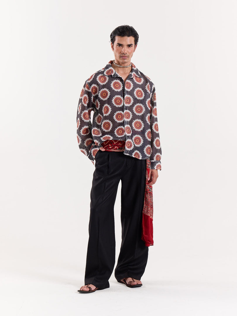 Phooljhadi - Cropped Shirt