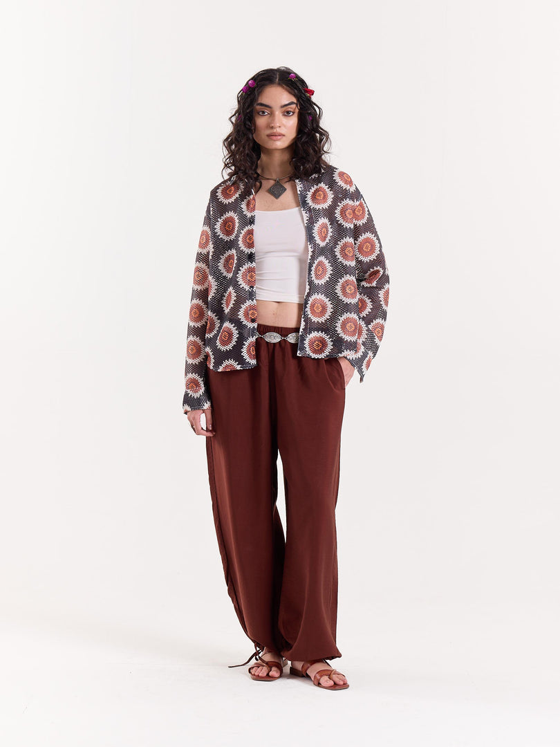 Phooljhadi - Cropped Shirt
