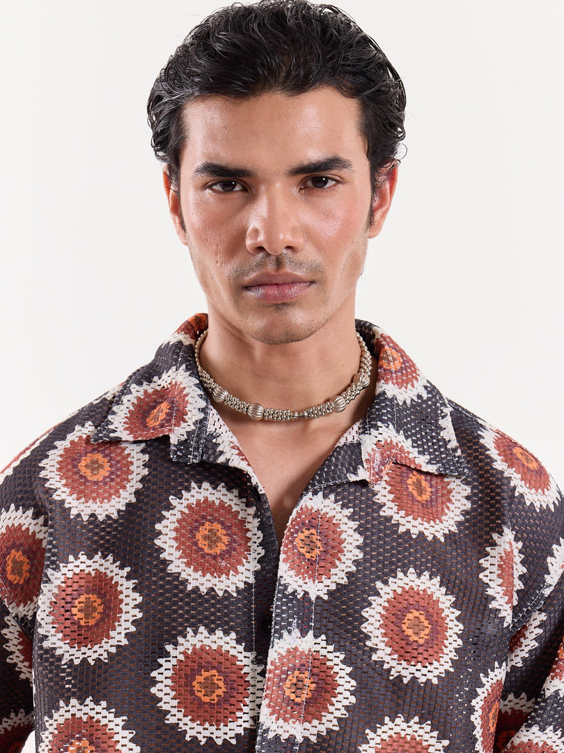 Phooljhadi - Cropped Shirt