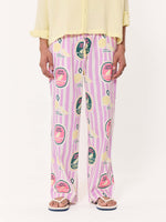 Load image into Gallery viewer, Pink Lemonade Printed Pull-on Pants
