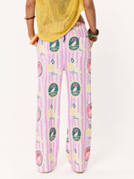 Load image into Gallery viewer, Pink Lemonade Printed Pull-on Pants