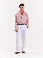 Load image into Gallery viewer, Pink Spotted Animal Printed Cropped Shirt