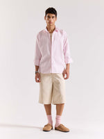 Load image into Gallery viewer, Relaxed Fit Pink Striped Shirt