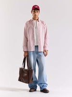 Load image into Gallery viewer, Relaxed Fit Red Striped Shirt