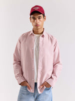 Load image into Gallery viewer, Relaxed Fit Red Striped Shirt