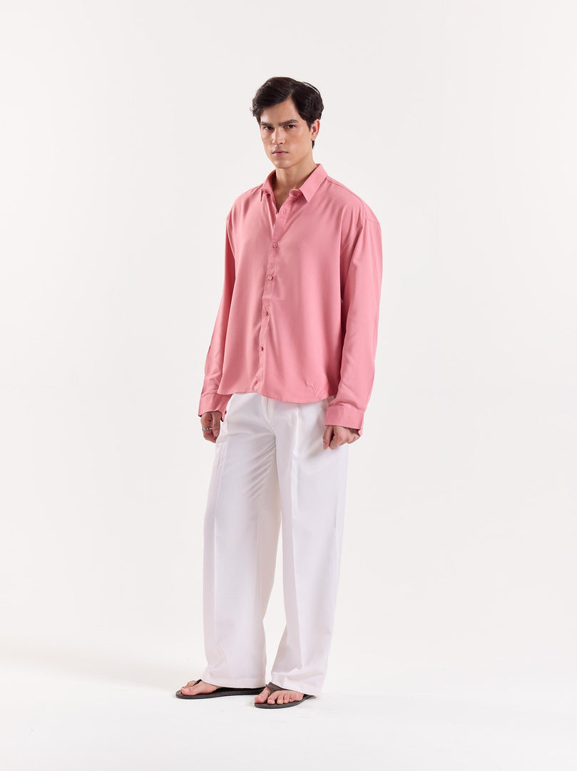 Rose Quartz - Drape Shirt