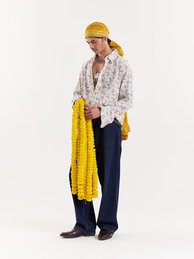 Sarson Ke Phool - Cropped Shirt